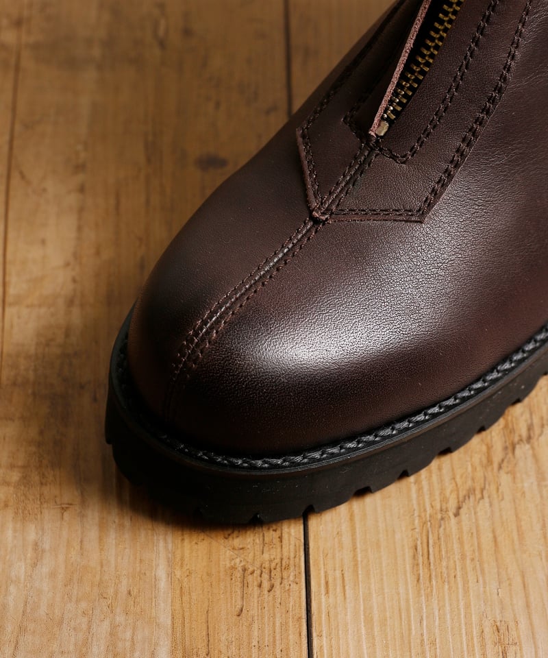PADRONE パドローネ / CENTER ZIP BOOTS ウォータープルーフセンタージ