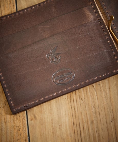 MR.OLIVE E.O.I ミスターオリーブ / HORWEEN CHROMEXCEL LEATHER / MONEY CLIP WALLET / ME113H