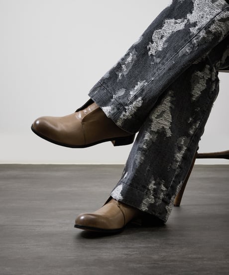 PADRONE パドローネ / INSTEP GORE SHORT BOOTS [JERRY] インステップゴアショートブーツ スリッポンシューズ / PU7358-1232