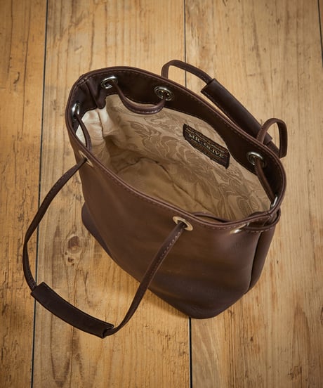 MR.OLIVE E.O.I ミスターオリーブ / WATER PROOF WASHABLE LEATHER / 2WAY SMALL CYLINDER BAG / ME653