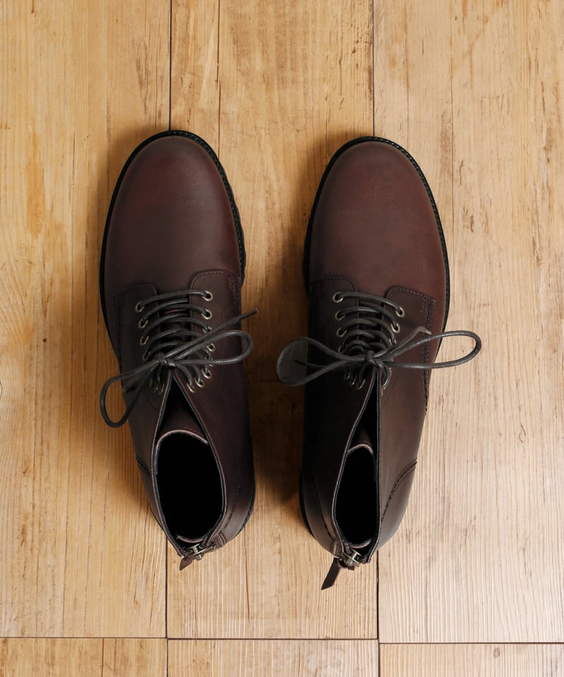 PADRONE パドローネ / WATER PROOF LEATHER LACE UP BAC