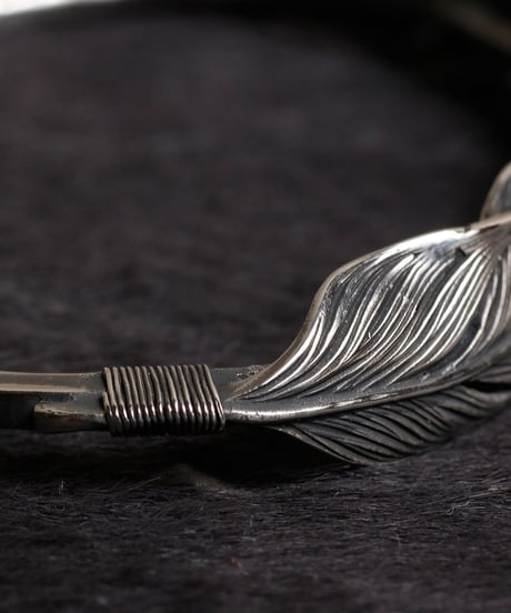 HARIM ハリム / Double Feather Bangle SILVER / HRA034SV