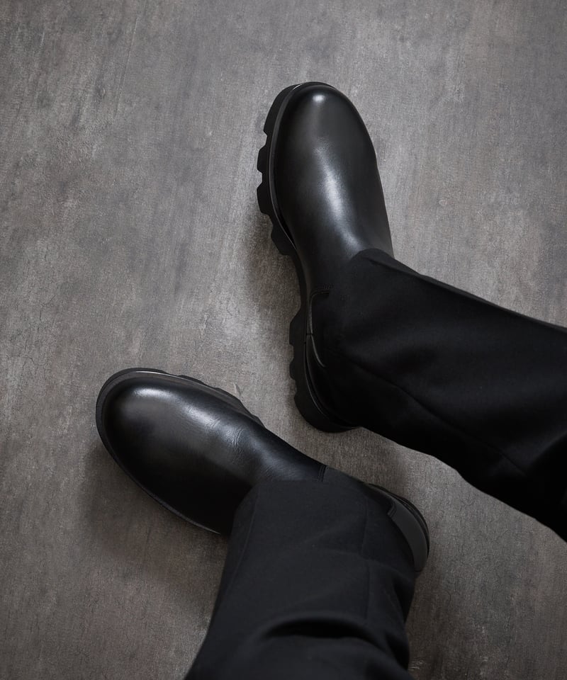 PADRONE パドローネ / SIDE GORE BOOTS with Chunky Sol