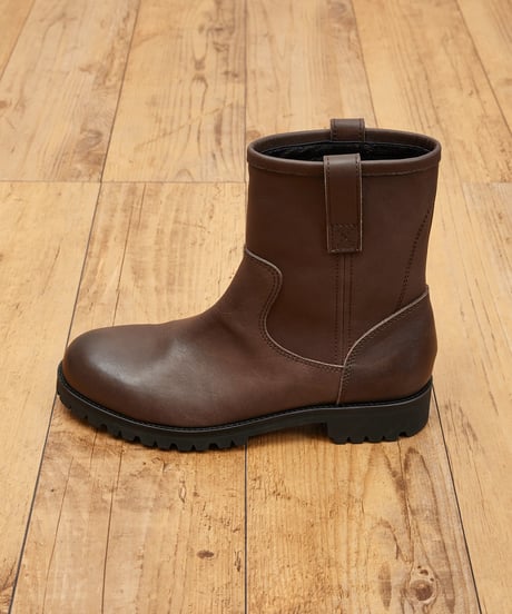 PADRONE パドローネ / SHORT WORK BOOTS (WATER PROOF LEATHER) ウォータープルーフワークブーツ ペコスブーツ レインブーツ / PU7358-1127