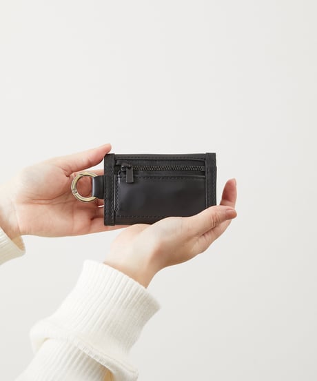MR.OLIVE ミスターオリーブ E.O.I / 別注ポリッシュドスムースレザーコンパクトミニウォレット 牛革財布 / ME100A