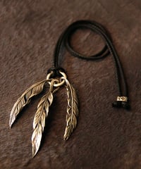 HARIM ハリム / feather cotton cord ネックレス / HRP036SVC
