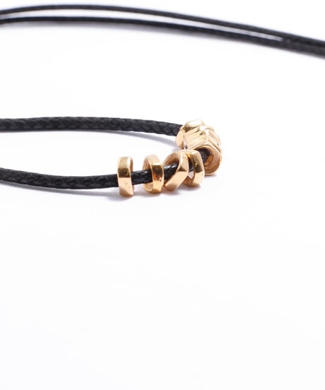 HARIM ハリム / ROCK BEADS NECK K18coating / HRP103  G