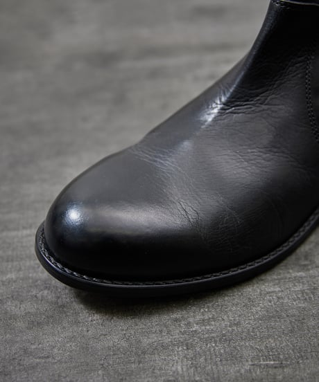 PADRONE パドローネ / SIDE ZIP BOOTS [RAUL] サイドジップレザーブーツ ヒールブーツ / PU7358-1118