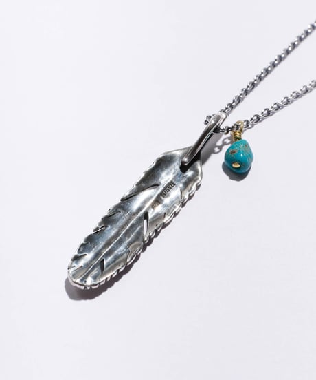 【B'z 稲葉浩志さん着用】HARIM ハリム / FEATHER CENTER S フェザー センター ネックレス / HRP120ox
