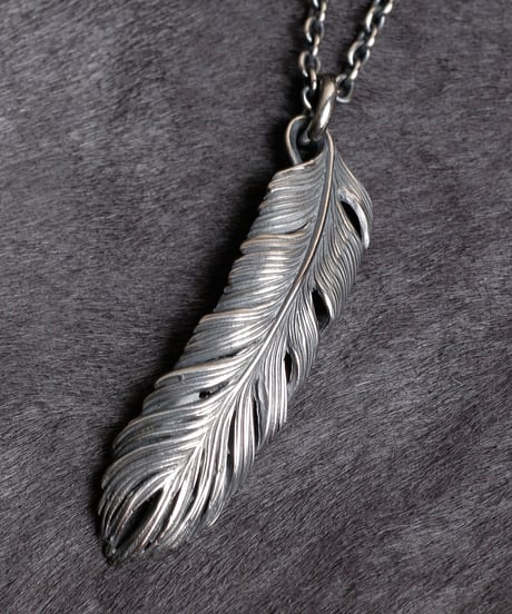 HARIM ハリム / Leef Feather with Golden rose ネックレス / HRP021rose