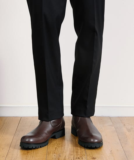 PADRONE パドローネ / BACK ZIP BOOTS 別注 撥水 防水バックジップレザーブーツ / PU7885-1118