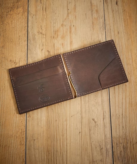 MR.OLIVE E.O.I ミスターオリーブ / HORWEEN CHROMEXCEL LEATHER / MONEY CLIP WALLET / ME113H