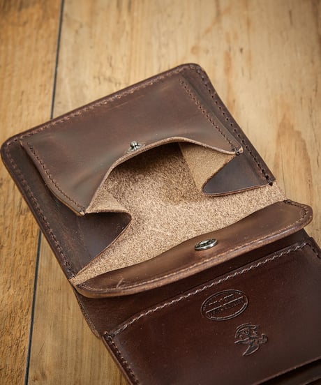 MR.OLIVE E.O.I ミスターオリーブ / HORWEEN CHROMEXCEL LEATHER / SHORT TRACKERS WALLET / ME125H