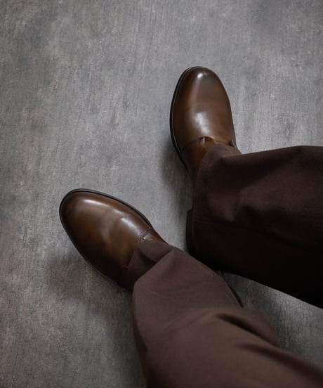 PADRONE パドローネ / INSTEP GORE SHORT BOOTS [JERRY] インステップゴアショートブーツ スリッポンシューズ / PU7358-1232