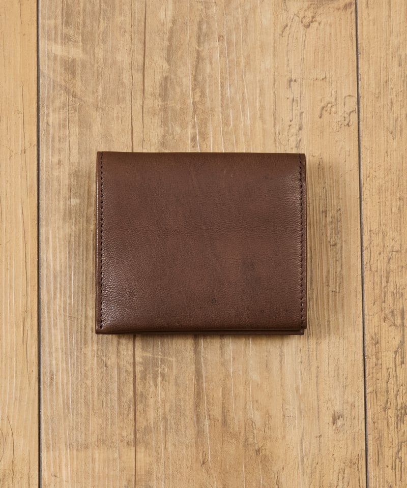 SLOW Ex.horse mini wallet ブラウン 即発送可能 SLOW スロウ / Ex.horse mini wallet 別注ホースレザーミニウォレット