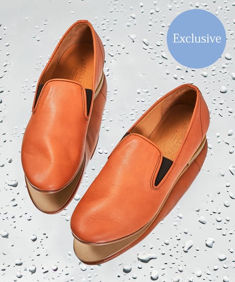 ARCOLLETTA PADRONE アルコレッタ パドローネ / INSTEP GORE SHOES WP 別注ウォータープルーフインステップサイドゴアレザーシューズ / AP8185-2216