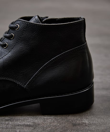 PADRONE パドローネ / CHUKKA BOOTS with SIDE ZIP [BAGGIO] サイドジップ付レザーチャッカブーツ / PU7358-1205