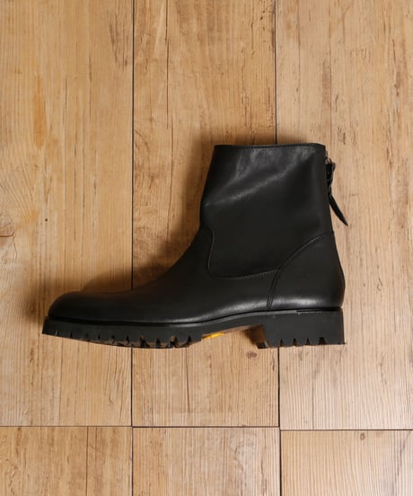 PADRONE パドローネ / BACK ZIP BOOTS 別注 撥水 防水バックジップレザーブーツ / PU7885-1118