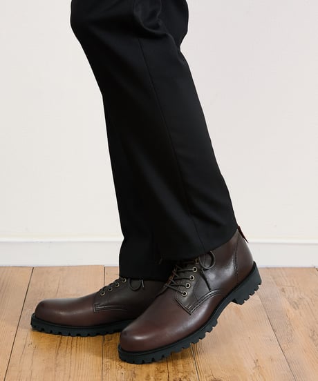 PADRONE パドローネ / WATER PROOF LEATHER LACE UP BACK ZIP BOOTS 別注 防水レースアップバックジップレザーブーツ / PU8054-1145