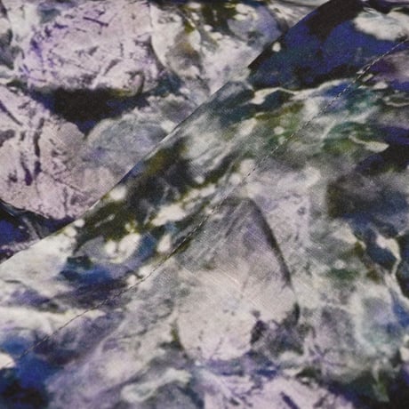 【MiDiom】Abstract Leaf Big Shirt