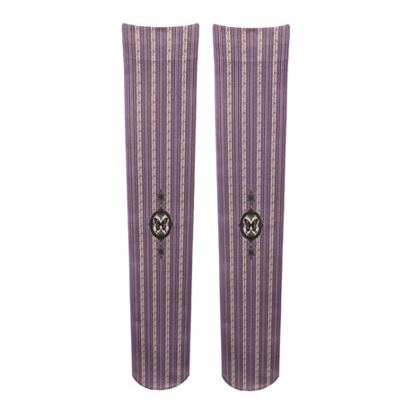 Flower Stripe Over Knee