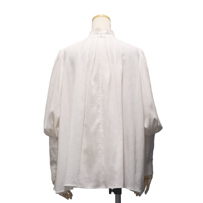 睡蓮のフレアブラウス | Sheglit MiDiom online store