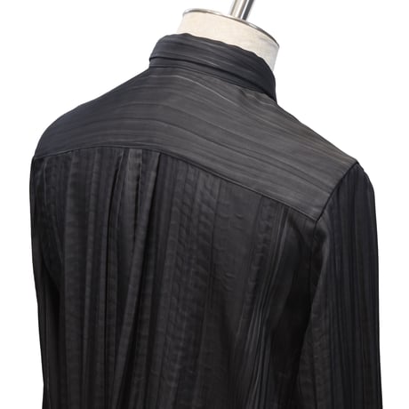 【MiDiom】Ink Flow Stripe Shirt