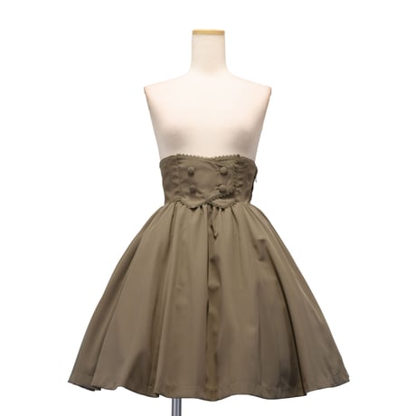 ●ラスト1点●"Earl Grey"コルセットスカート／サンドベージュ