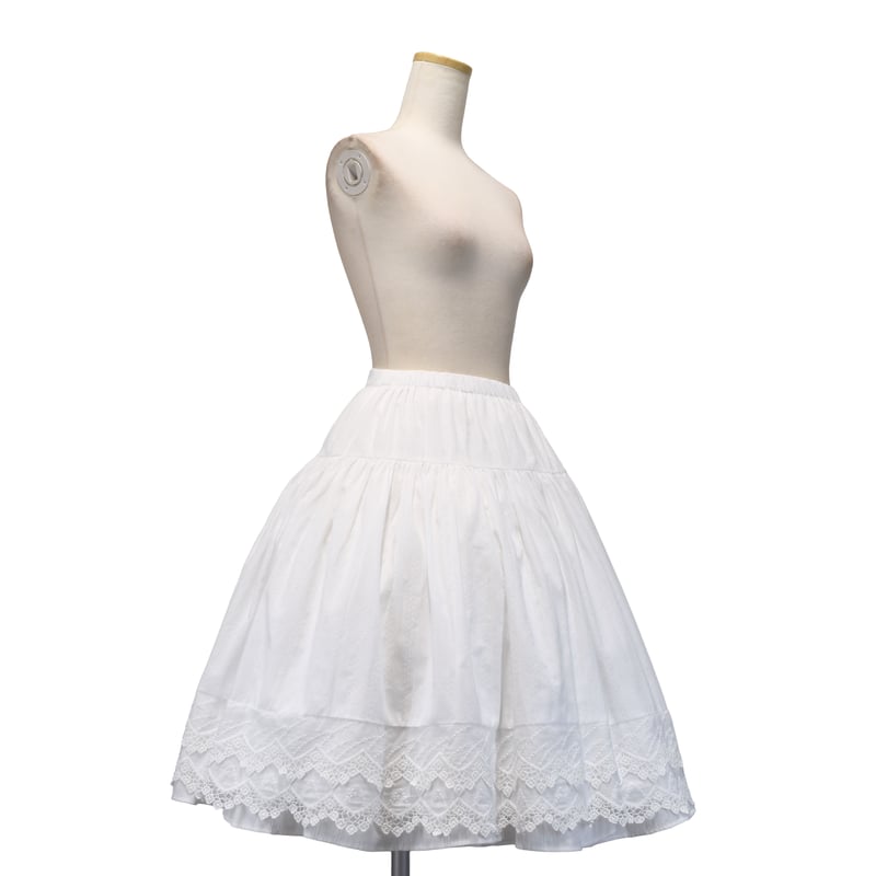 コットンレーススカート | Sheglit MiDiom online store