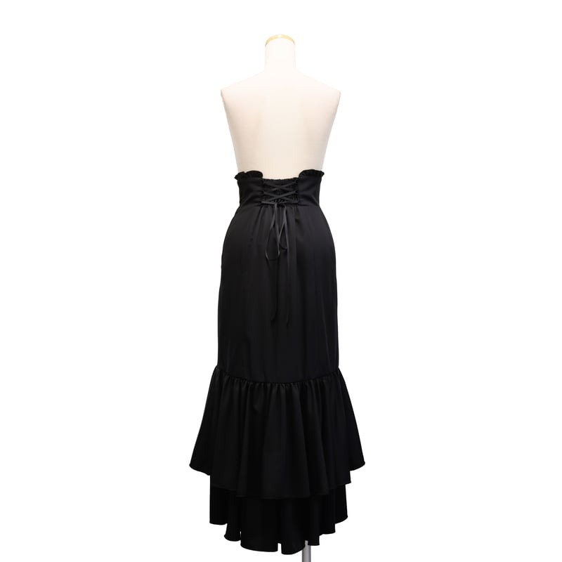 Sheglit ハイウエストマーメイドスカート 黒 M ハイウエストマーメイドスカート | Sheglit MiDiom online store