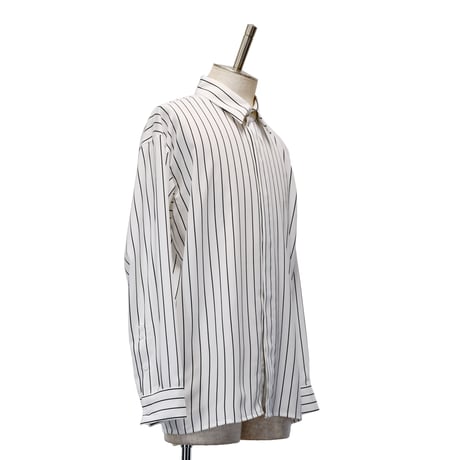 【MiDiom】Stripe Big Shirt