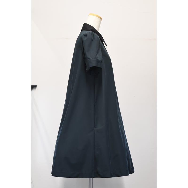 【mimi★chi】オーダーバタフライスリーブワンピース セール】ドット柄ノースリーブミニワンピース シュシュSET