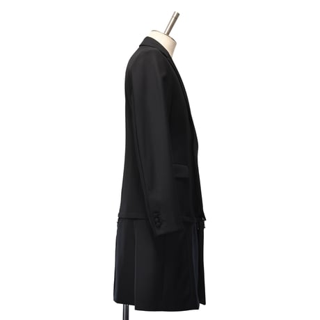 【MiDiom】Zip Long Tailored Jacket