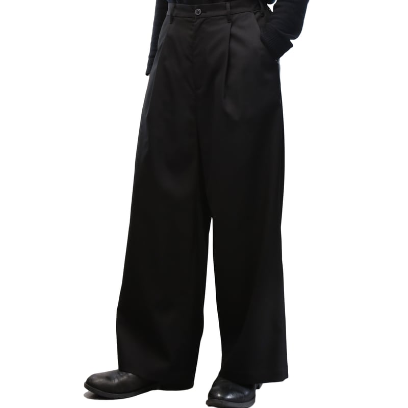 MiDiom】1Tuck Wide Pants | Sheglit MiDiom onlin