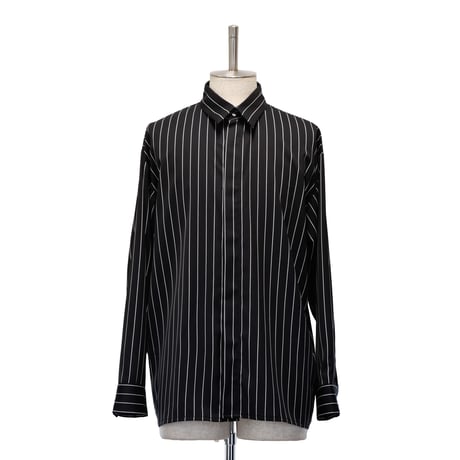 【MiDiom】Stripe Big Shirt