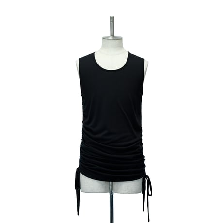【MiDiom】Shirring Tank Top