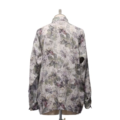 【MiDiom】Abstract Leaf Big Shirt