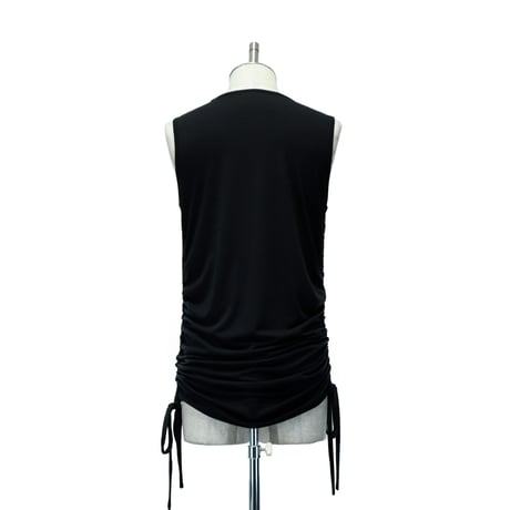 【MiDiom】Shirring Tank Top