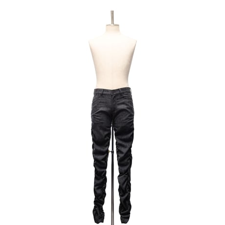 【MiDiom】Printed Shirring Pants