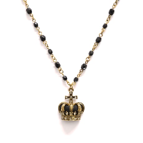 "Noble"クラウンネックレス／ゴールド