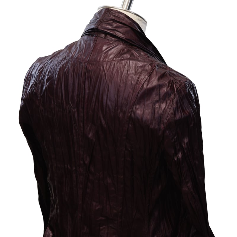 MiDiom】Stole Collar Long Coat | Sheglit MiDiom