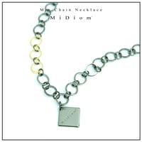 【MiDiom】Mix Chain Necklace