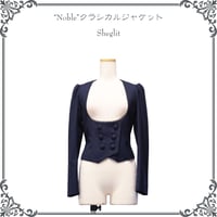 "Noble"クラシカルジャケット／ネイビー