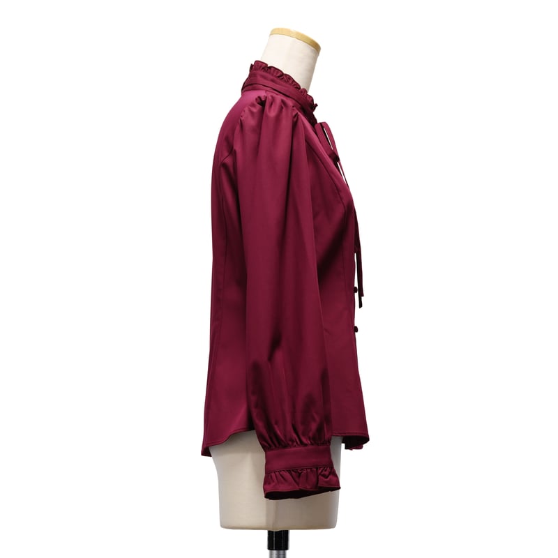 クラシカルリボンブラウス | Sheglit MiDiom online store