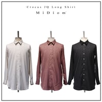 【MiDiom】Crocus JQ Long Shirt