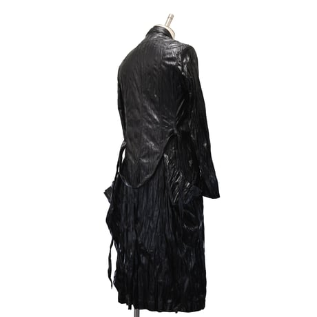 【MiDiom】Stole Collar Long Coat