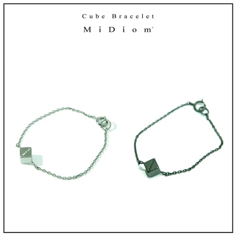 【MiDiom】Cube Bracelet