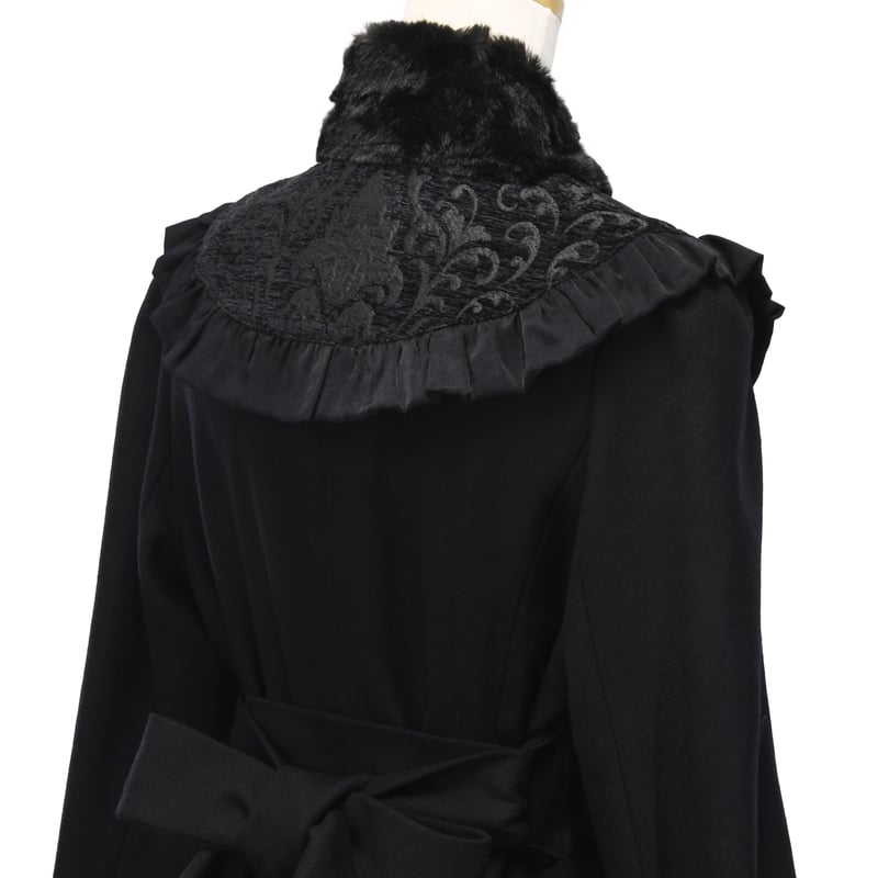 CELFORD リボンディテールルケープコートフ 新品 リボンモチーフケーブルニットプルオーバー(ニットプルオーバー