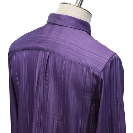 【MiDiom】Ink Flow Stripe Shirt
