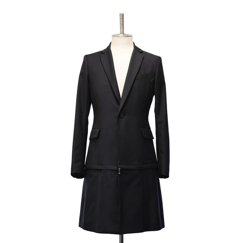 middle tailored jacket【最終値下げ】 MiDiom】Zip Long Tailored Jacket | Sheglit MiDi